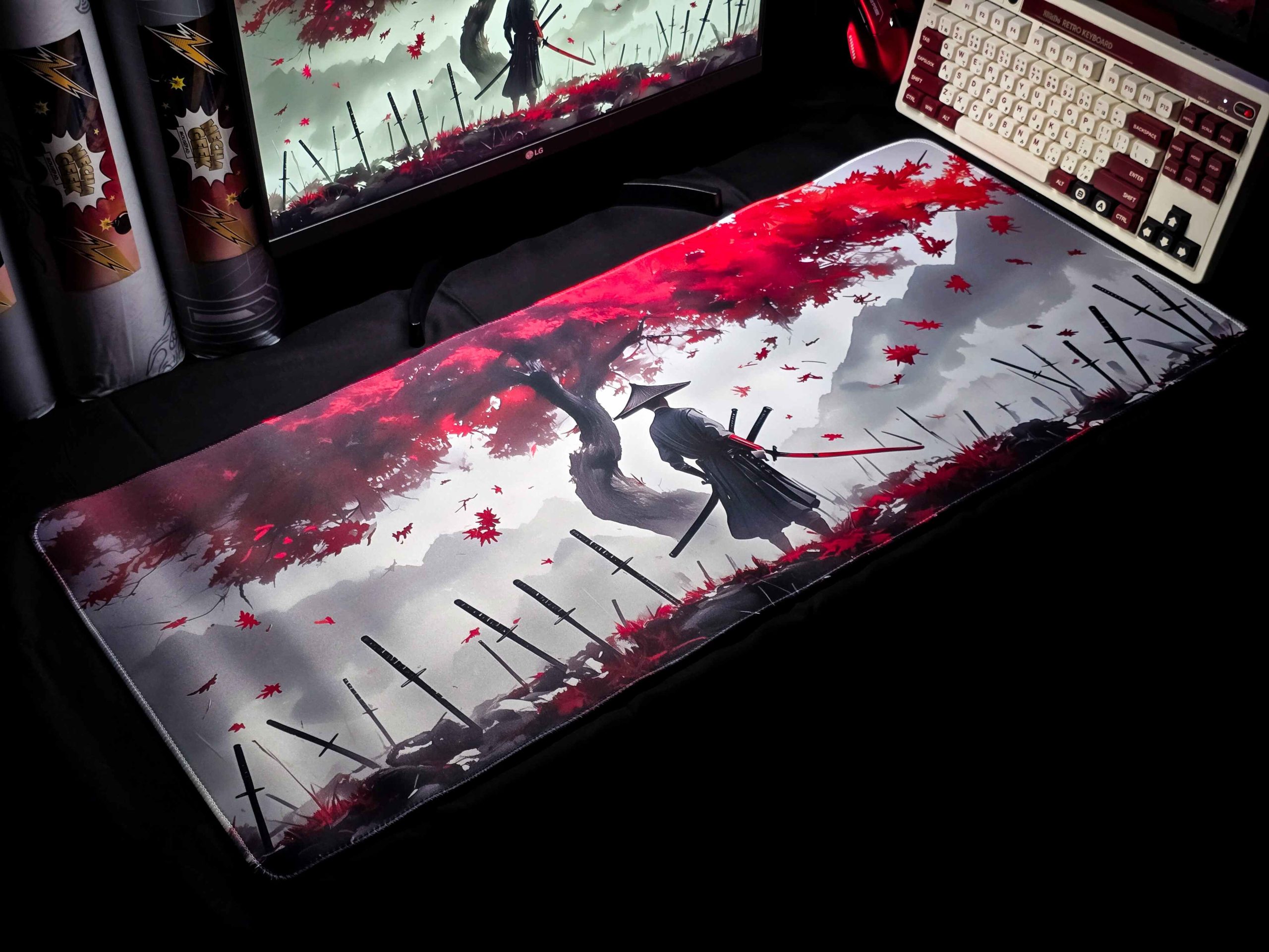 Autumn Blade 1 Autumn Blade Speed Surface 4mm Thick & Soft Mousepad - Image 1