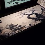 Grey Temple Speed Surface 4mm Thick & Soft Mousepad