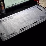 HyperGrid White Speed Surface 4mm Thick & Soft Stitchless Mousepad