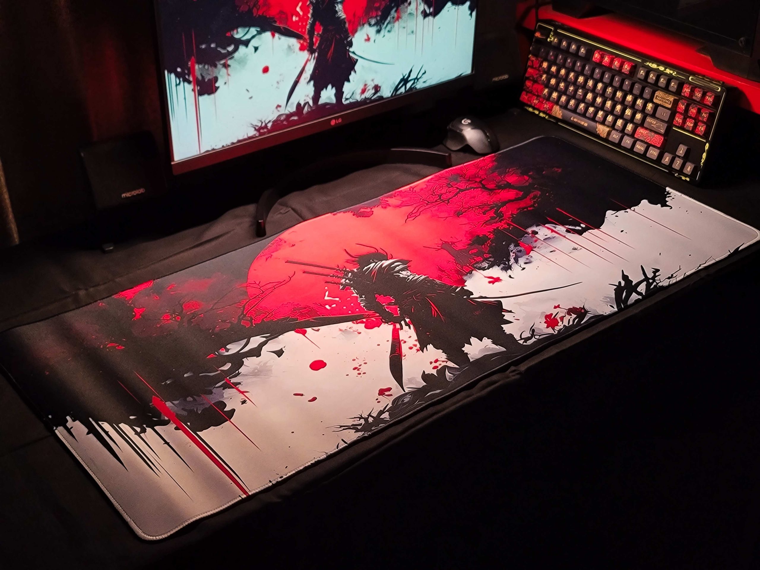 image-4 Last Samurai Speed Surface 4mm Thick & Soft Mousepad - Image 1