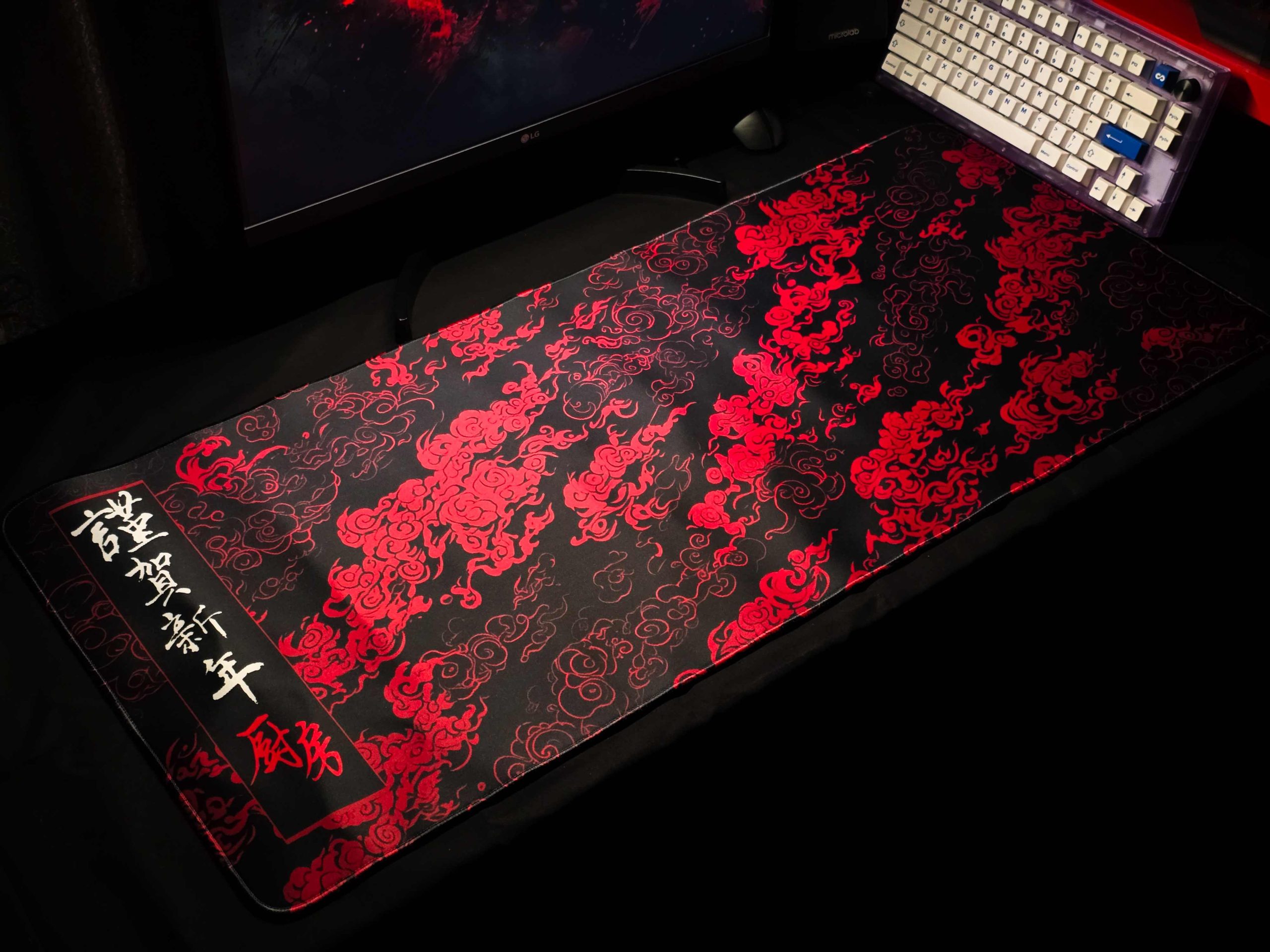 image-6 Red Cloud Speed Surface 4mm Thick & Soft Mousepad - Image 1