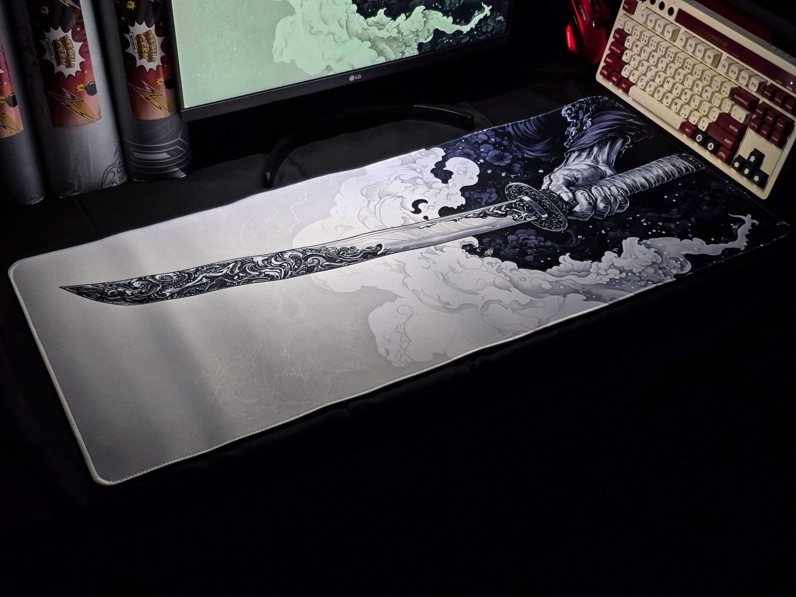 image-7 Blade of Honor Speed Surface 4mm Thick & Soft Mousepad - Image 1