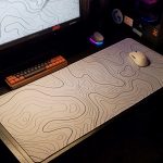 White Topography Speed Surface 4mm Thick & Soft Mousepad