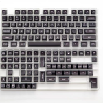 Black 140+ Semi-Transparent SA Keycaps