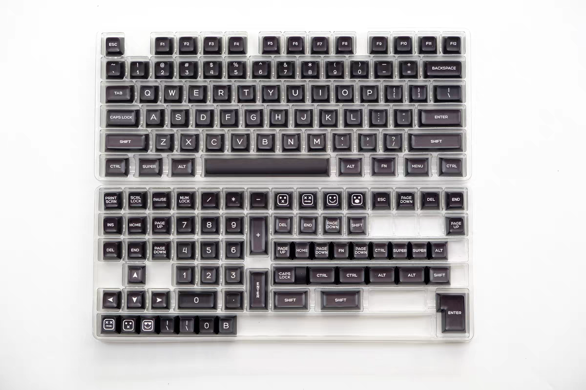 tb_image_share_1789938211760 Black 140+ Semi-Transparent SA Keycaps - Image 1