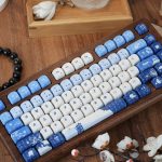 Blue Harmony Chinese style MOA profile keycaps - Image 5